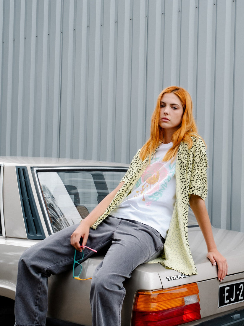 Camisa  Surfpunk  - AURA YELLOW