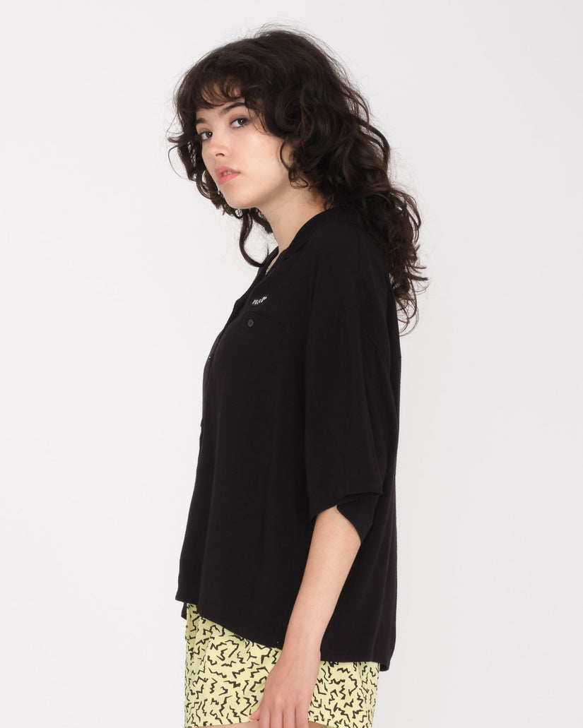Camisa Servistone Woven - BLACK