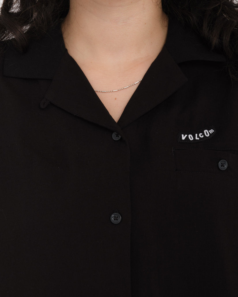 Camisa Servistone Woven - BLACK