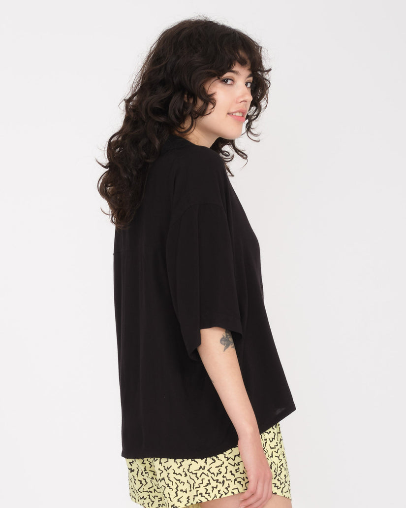 Camisa Servistone Woven - BLACK