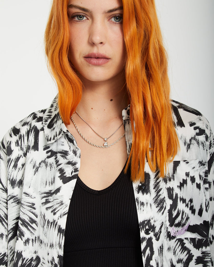 Camisa Alix - BLACK WHITE