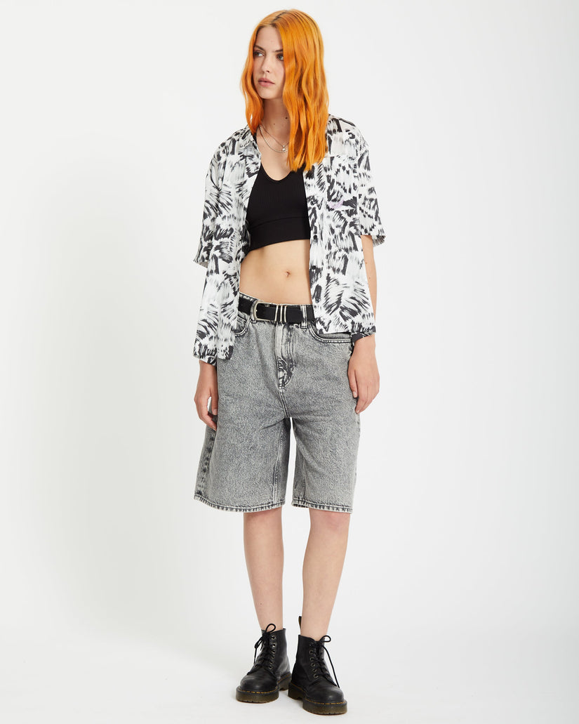 Camisa Alix - BLACK WHITE