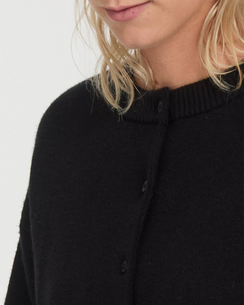 Ozzy Cardigan - Black