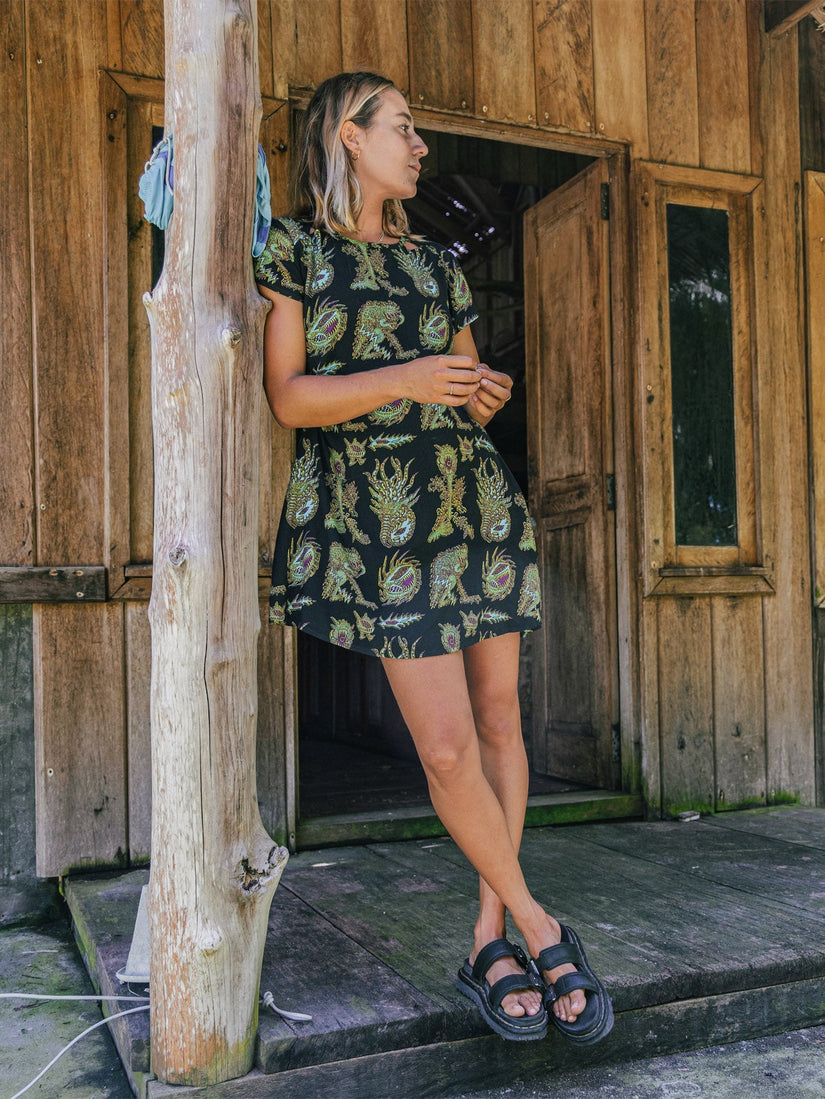 Vestido Tetsunori  - BLACK