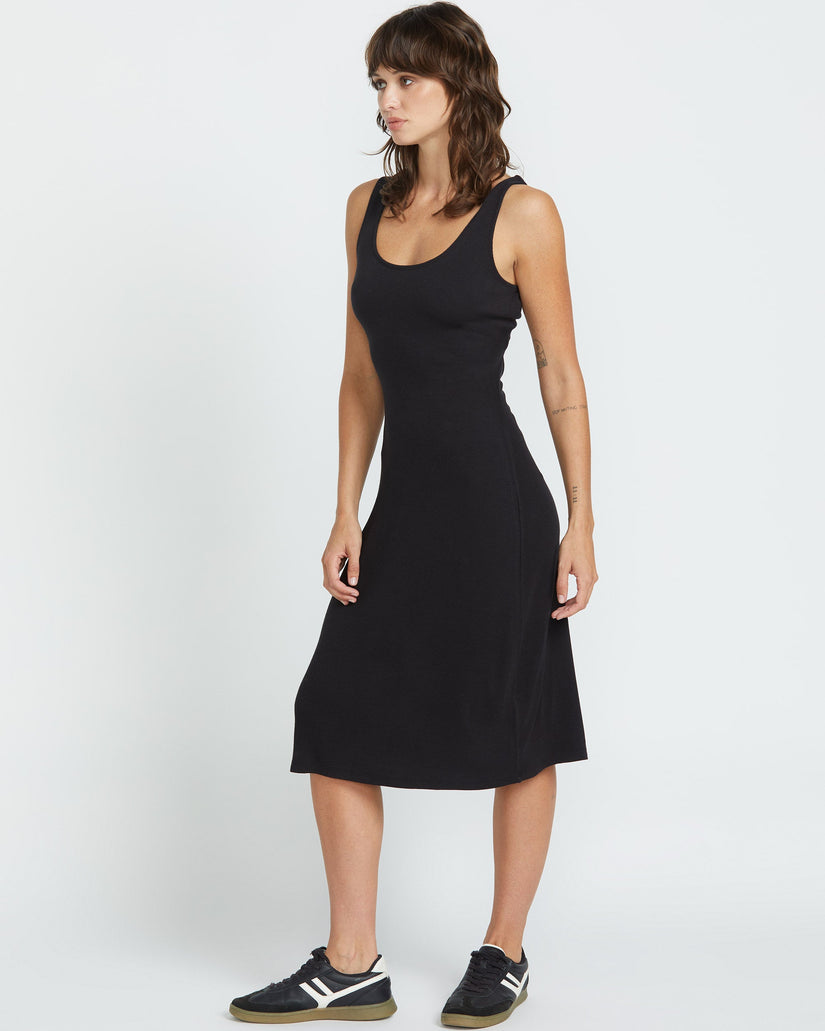 Vestido Rizzled - BLACK
