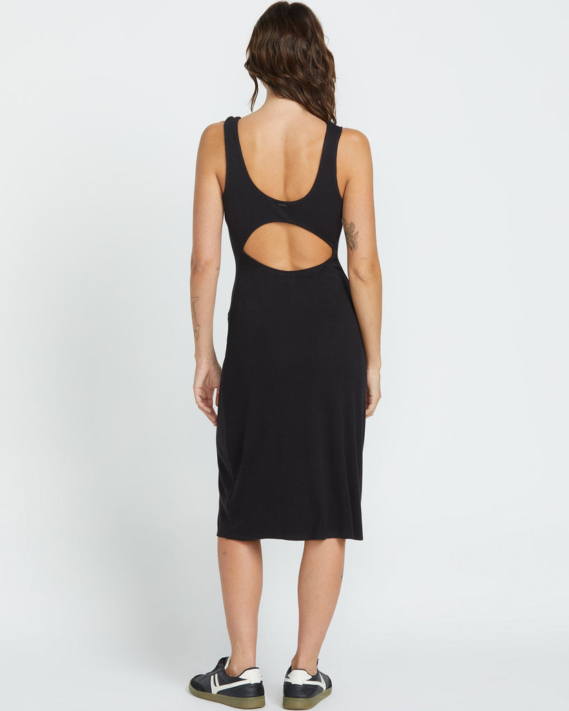 Vestido Rizzled - BLACK