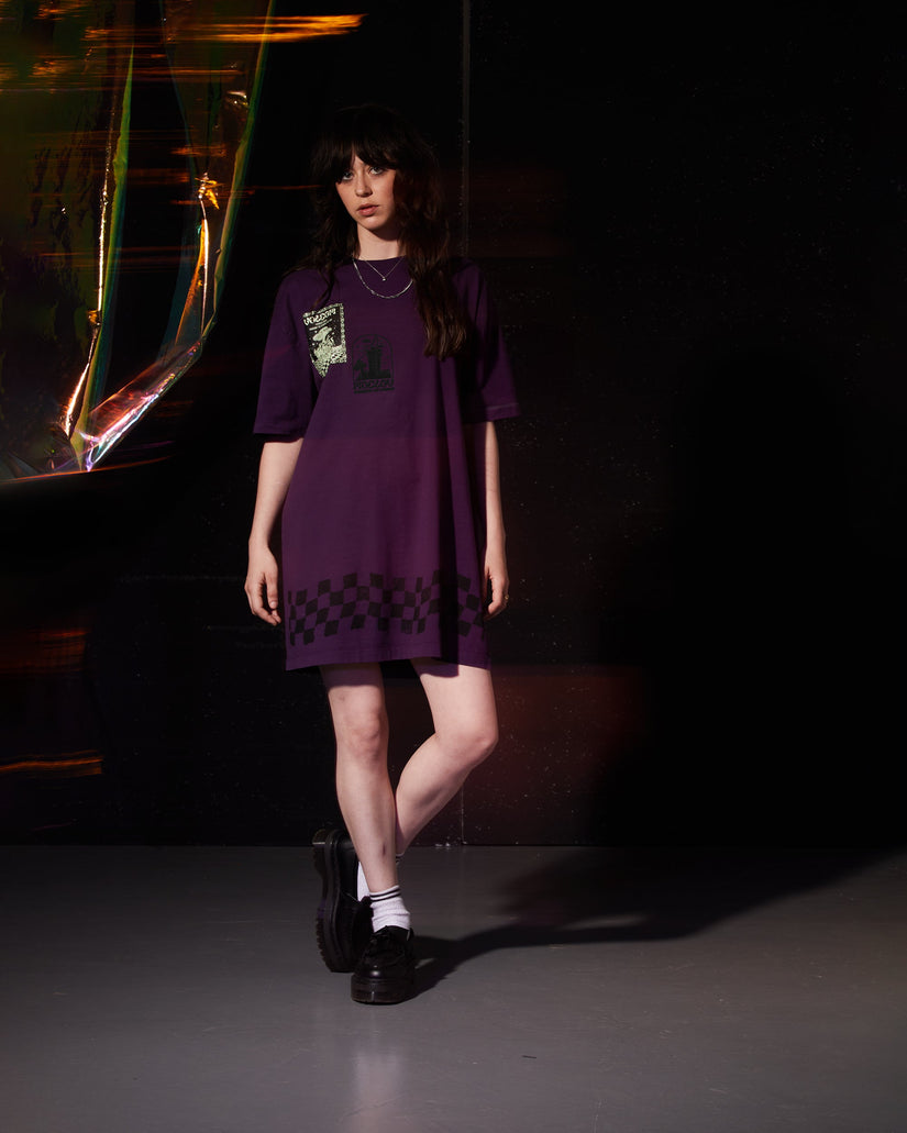 Vestido Filip Rygalski Tee - GRAPE ROYALE