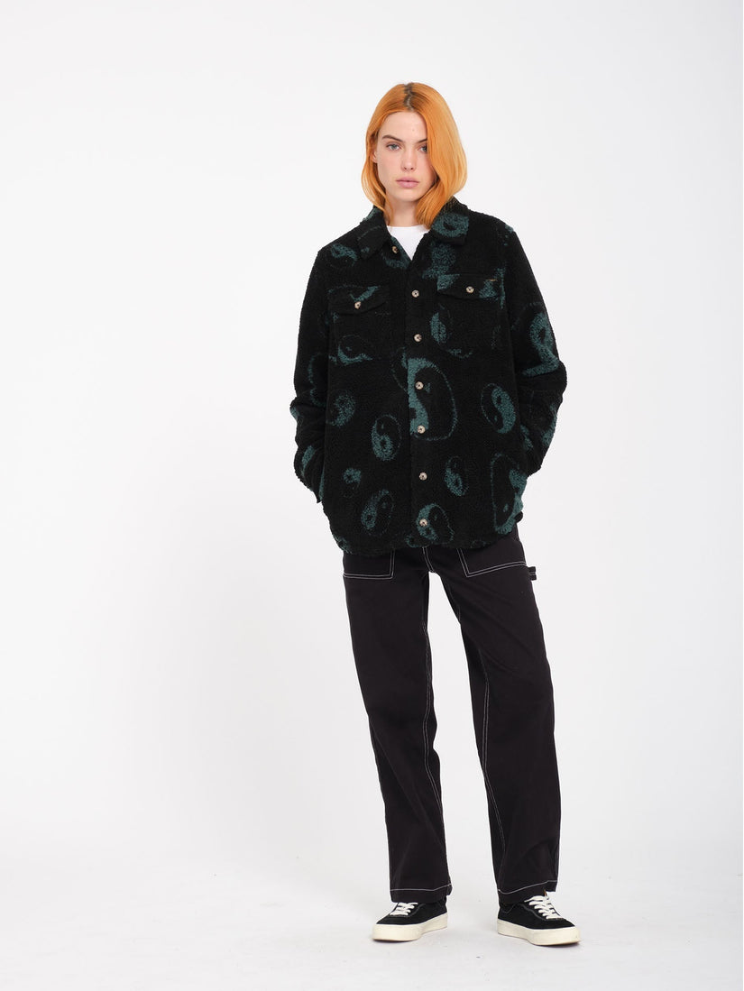 Chaqueta Silent Sherpa - Black Combo