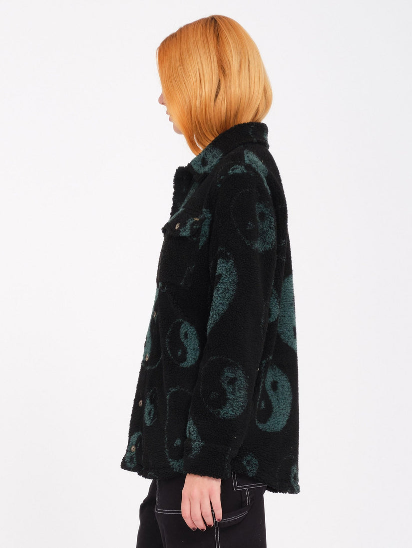 Chaqueta Silent Sherpa - Black Combo