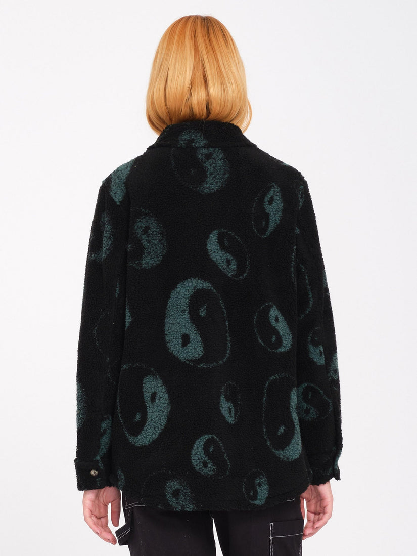 Chaqueta Silent Sherpa - Black Combo