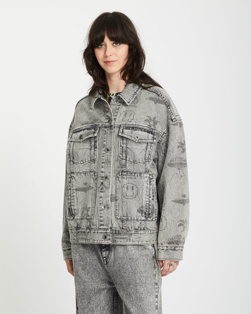 Chaqueta vaquera Filip Rygalski - GREY VINTAGE