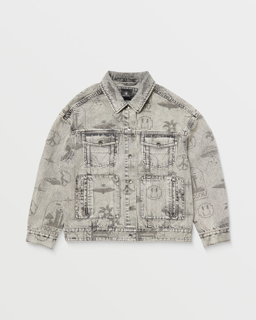 Chaqueta vaquera Filip Rygalski - GREY VINTAGE