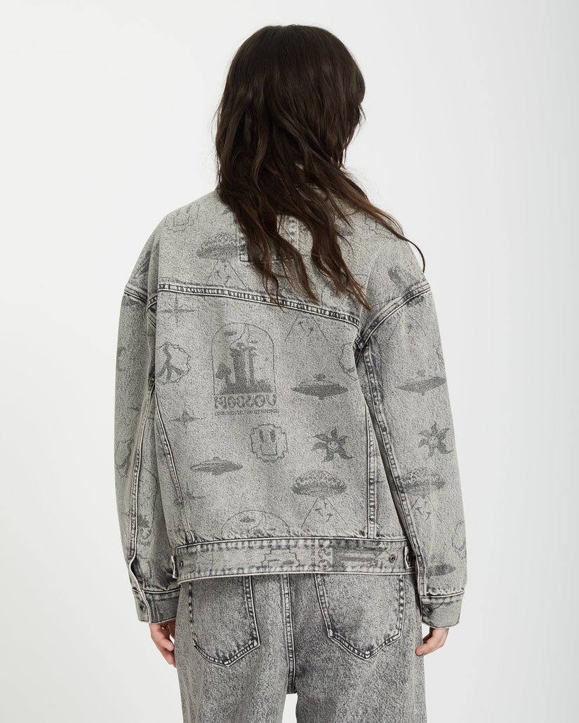 Chaqueta vaquera Filip Rygalski - GREY VINTAGE