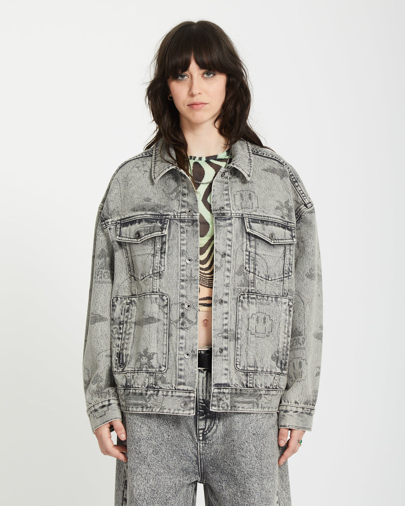 Chaqueta vaquera Filip Rygalski - GREY VINTAGE
