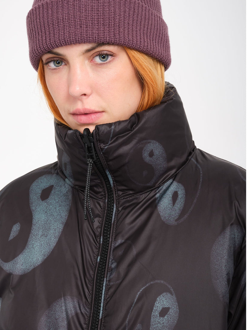 Chaqueta Stone Sense Puff (Reversible) - Black