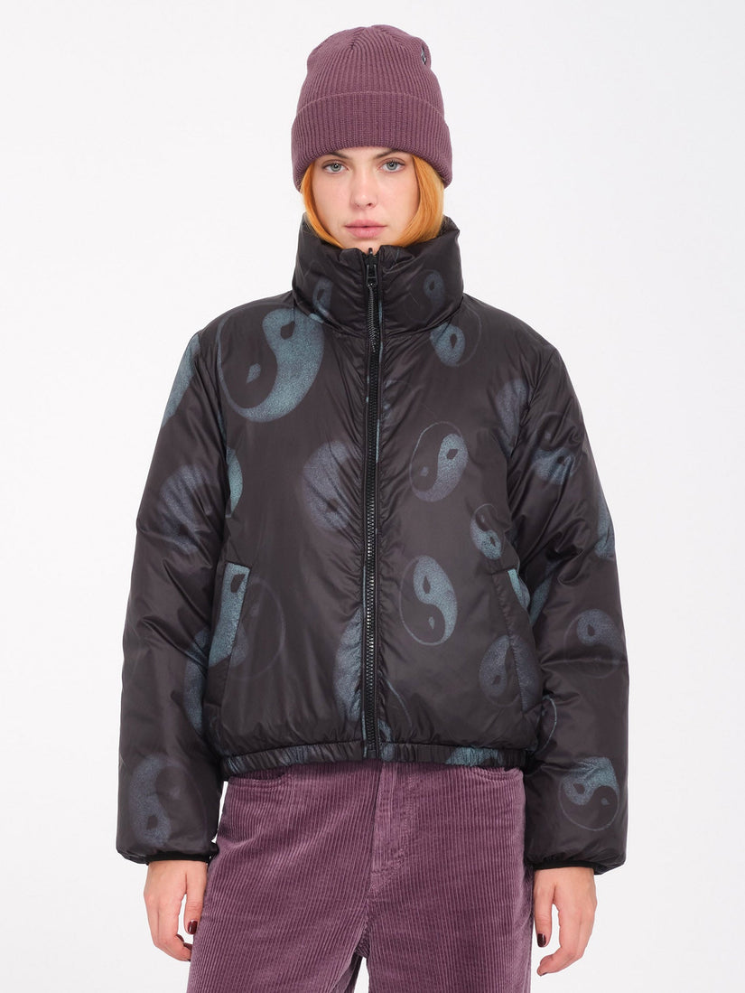Chaqueta Stone Sense Puff (Reversible) - Black