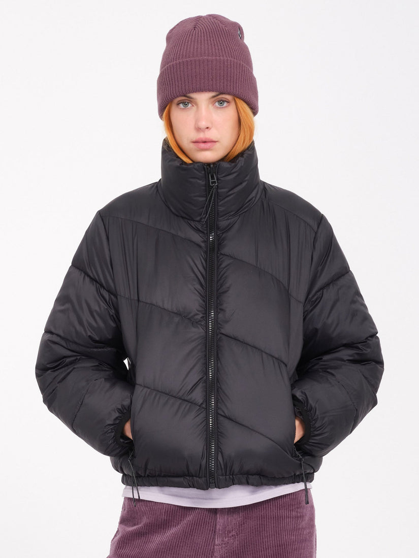 Chaqueta Stone Sense Puff (Reversible) - Black