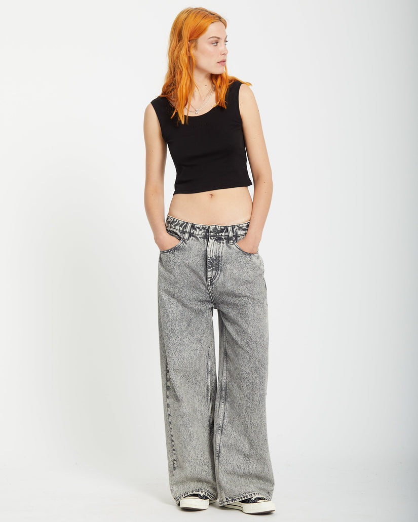 Pantalón Beeggy Denim - GREY VINTAGE