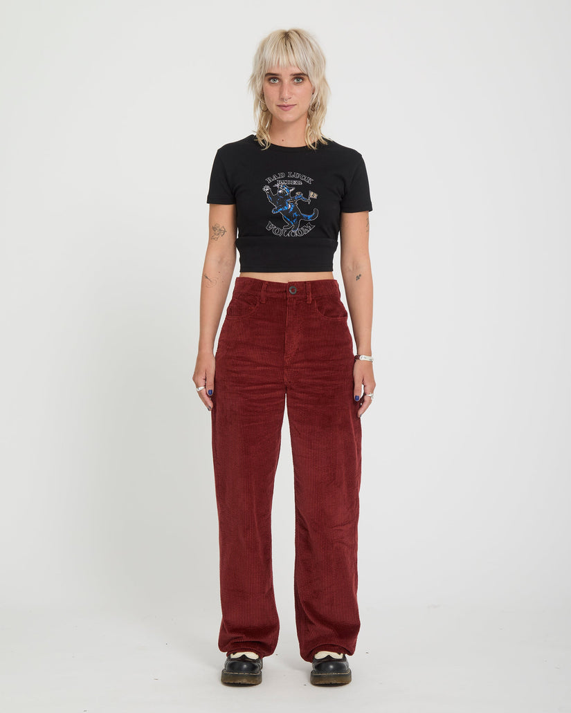 Weellow II Corduroy Trousers - Brick