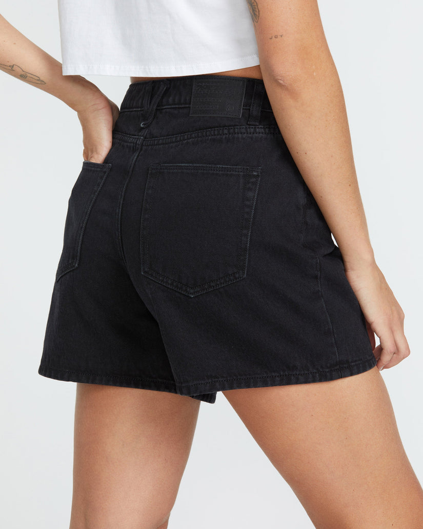 Pantalón corto Stoned Boyfriend - BLACK