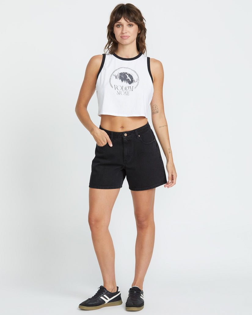 Pantalón corto Stoned Boyfriend - BLACK