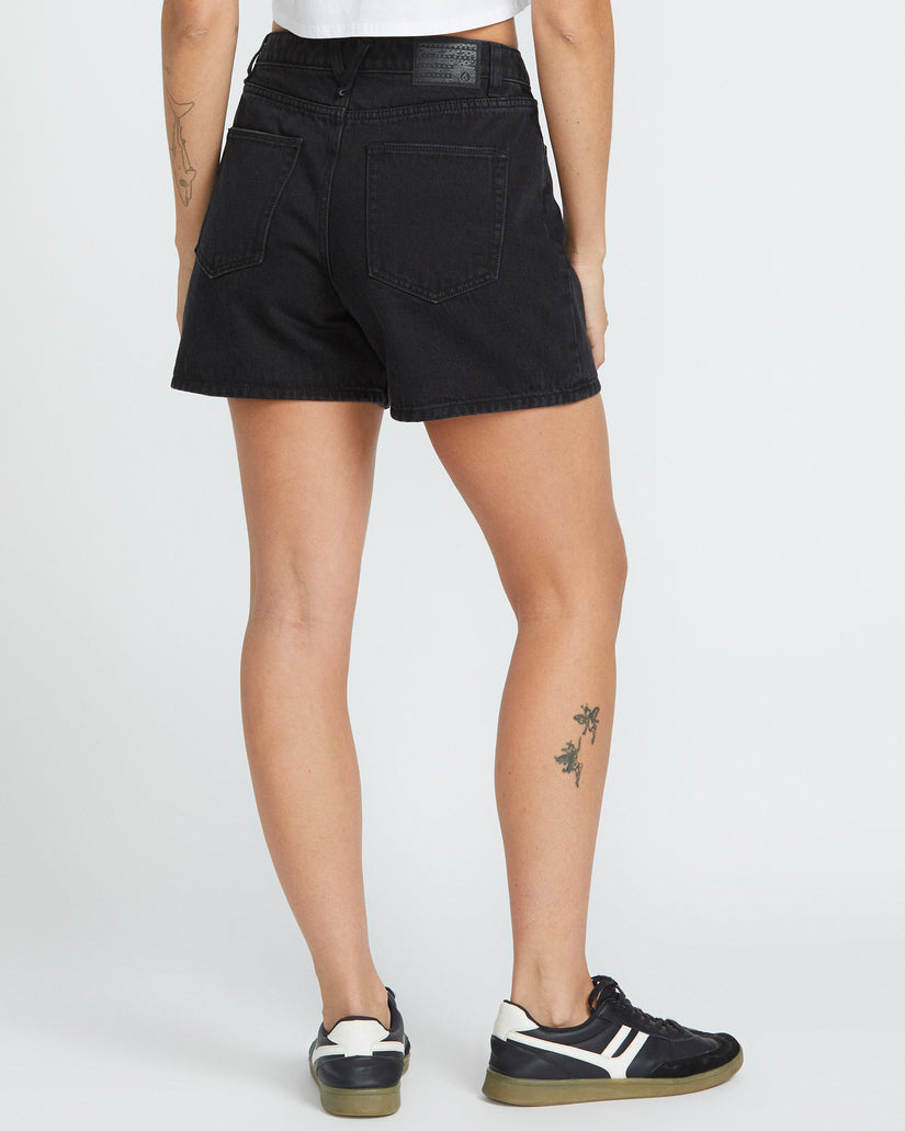 Pantalón corto Stoned Boyfriend - BLACK