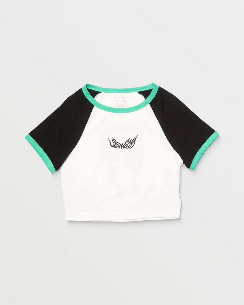 Camiseta Alix 2 - BLACK WHITE