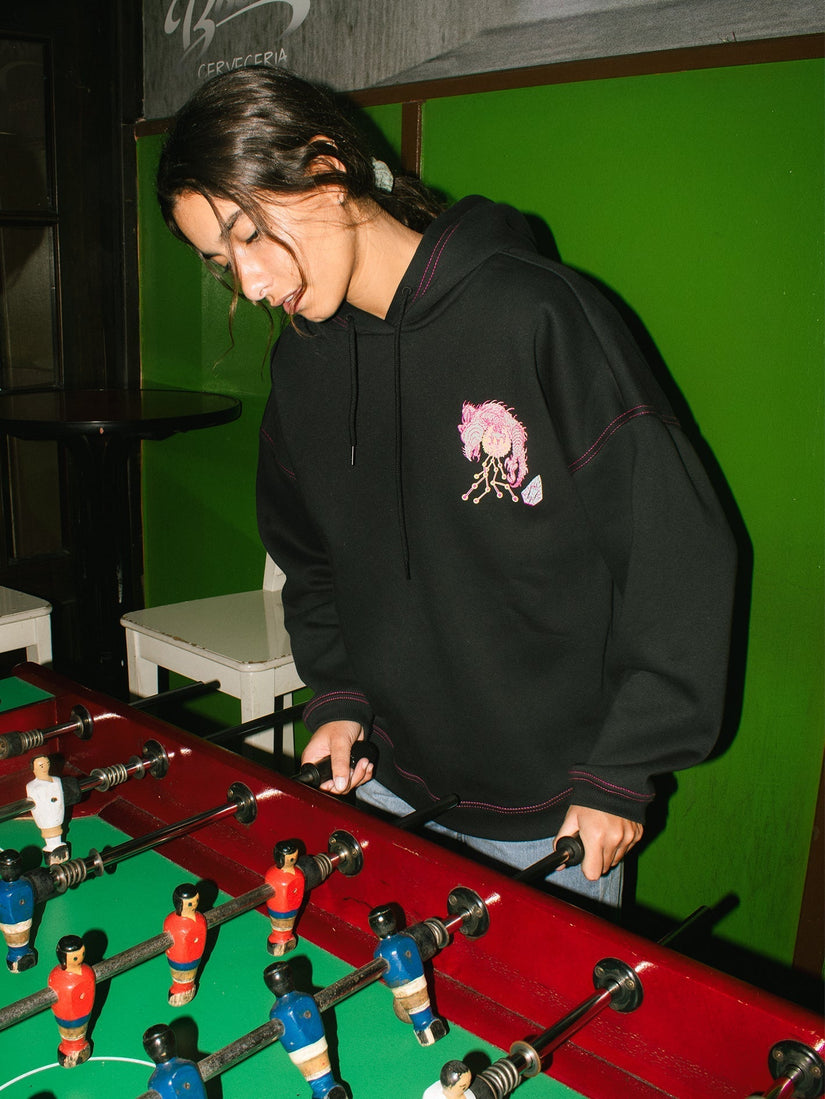 Sudadera con capucha Tetsunori - BLACK