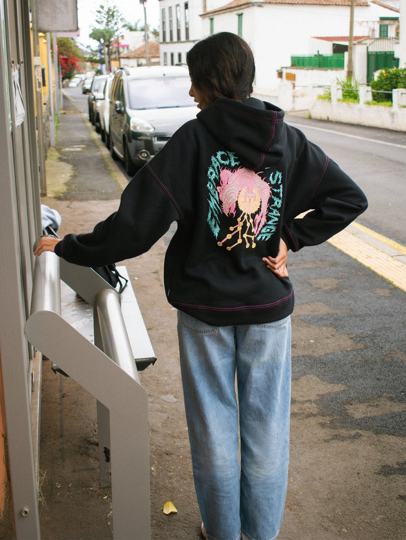 Sudadera con capucha Tetsunori - BLACK