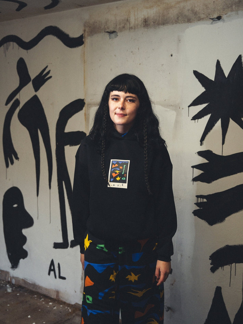 Sudadera con capucha Arthur Longo - BLACK