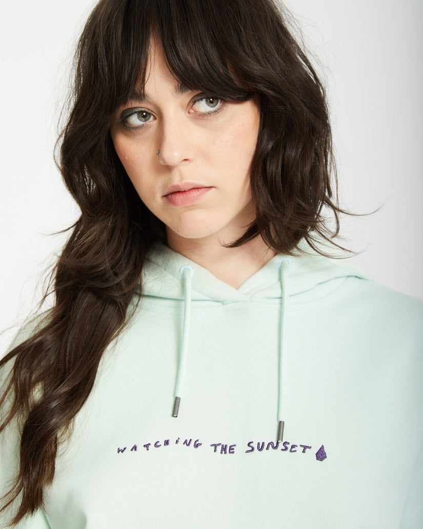 Flowish Hoodie - CLOUD BLUE
