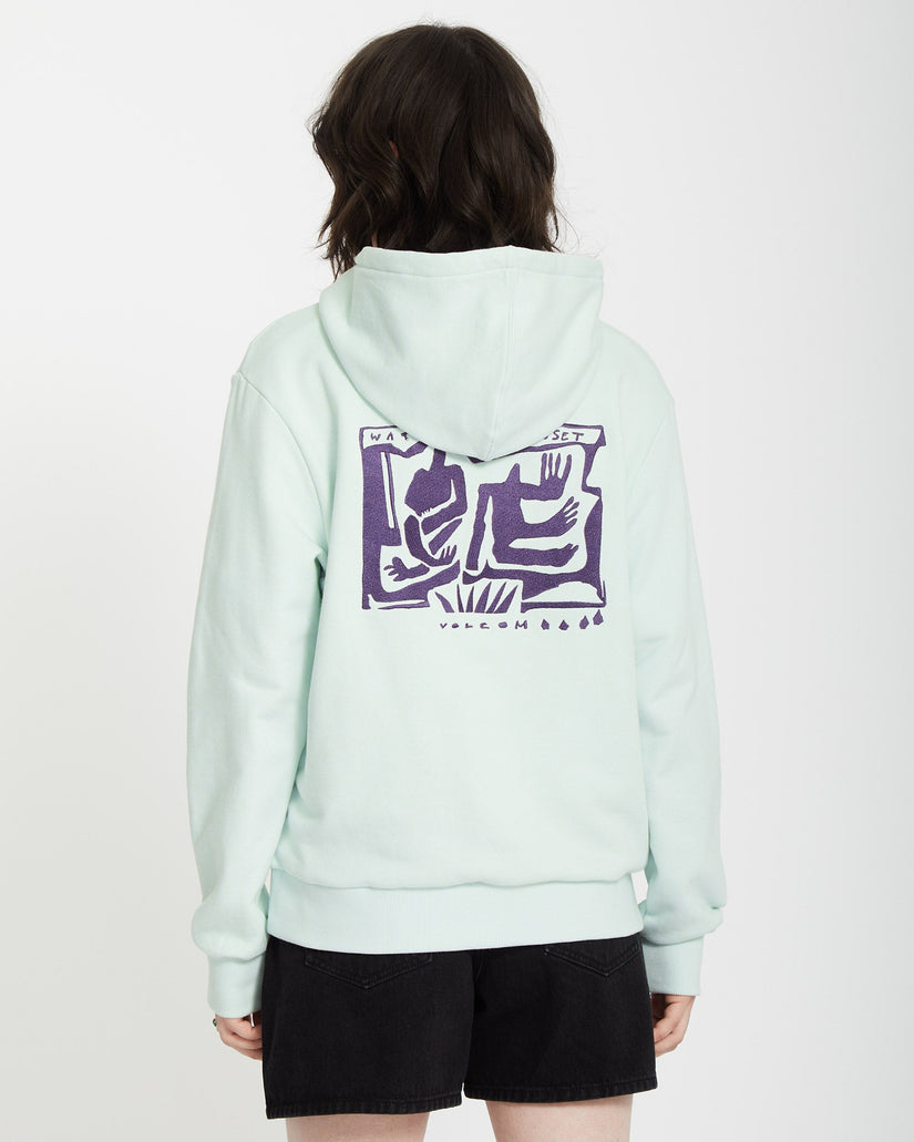 Flowish Hoodie - CLOUD BLUE