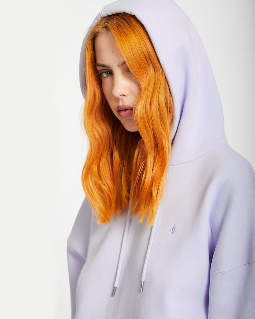 Sudadera con capucha Stone Heart Up- DUSTY LAVENDER