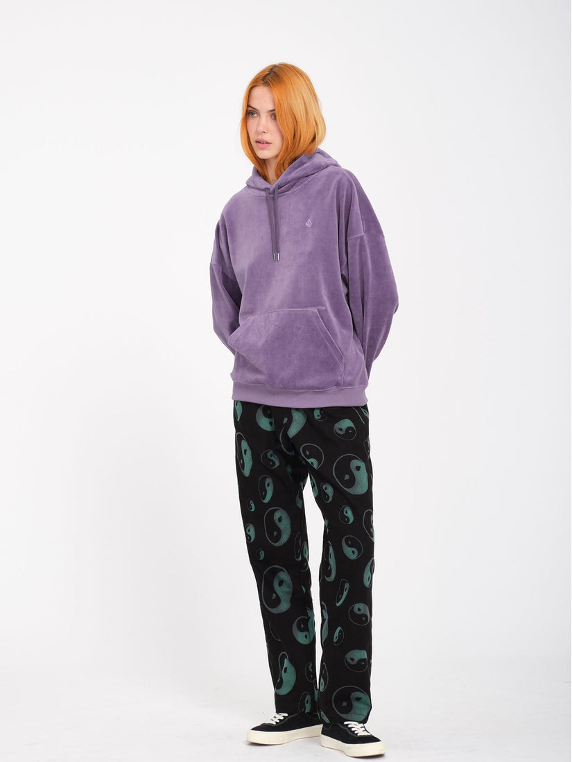 Sudadera con Capucha Stone Heart Up Velvet - Vintage Violet