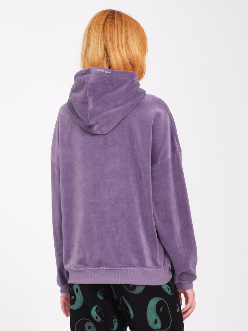 Sudadera con Capucha Stone Heart Up Velvet - Vintage Violet