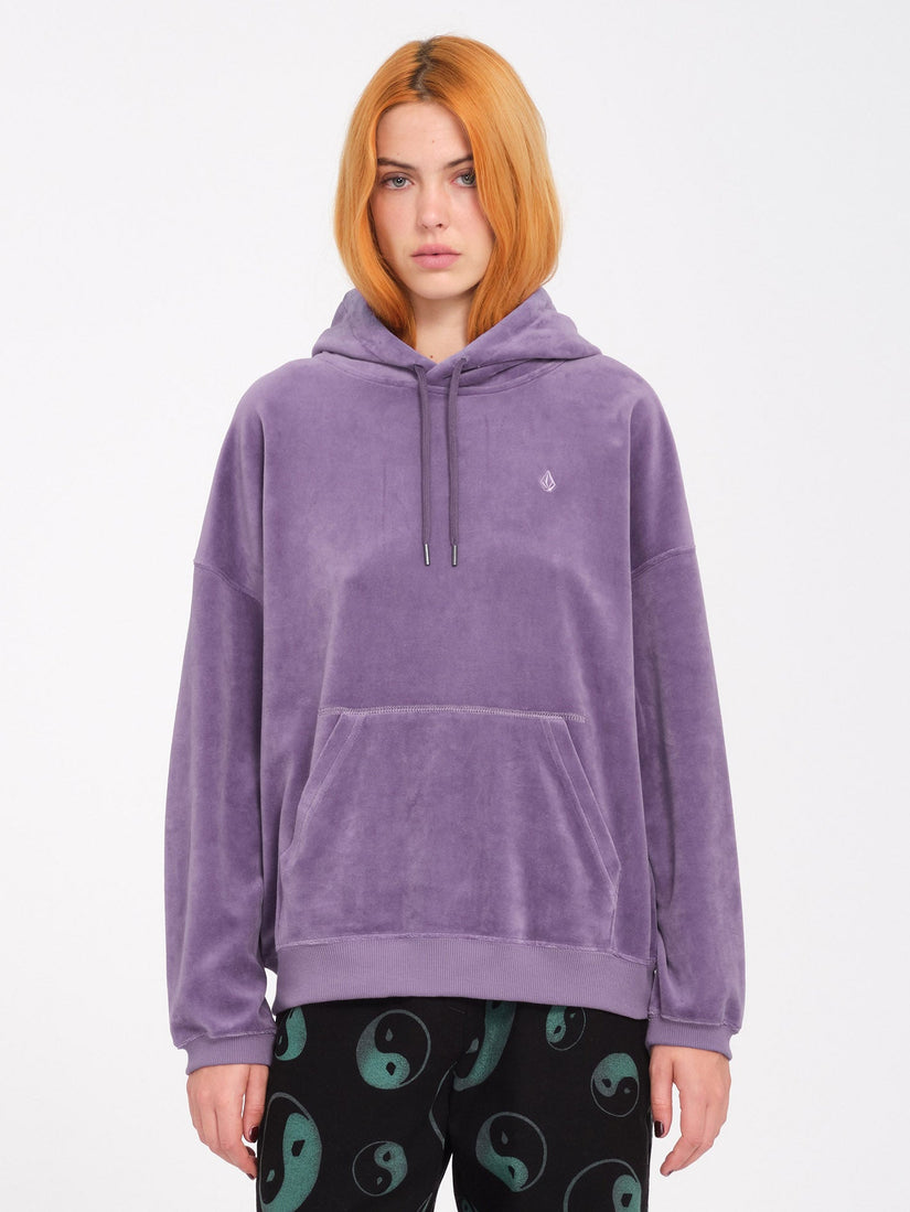 Sudadera con Capucha Stone Heart Up Velvet - Vintage Violet