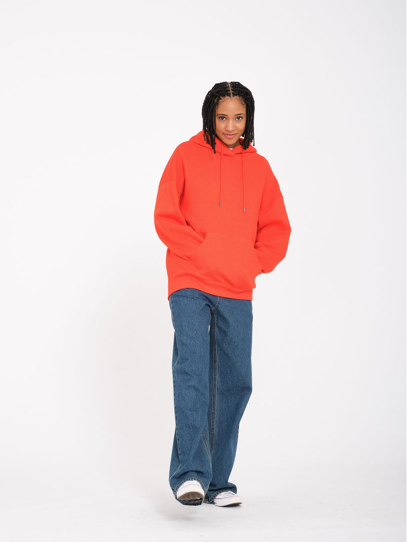 Sudadera con Capucha Stone Heart Up - Bright Red