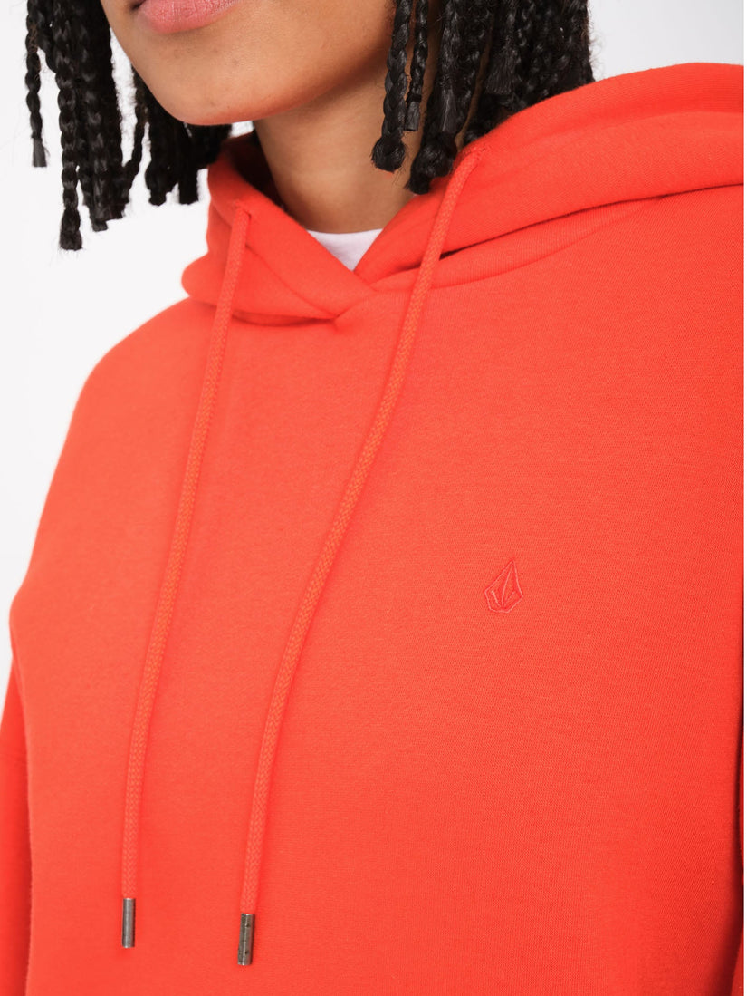 Sudadera con Capucha Stone Heart Up - Bright Red