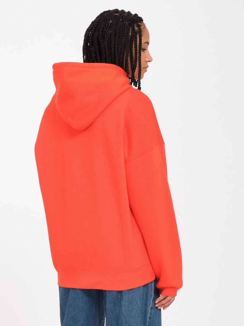 Sudadera con Capucha Stone Heart Up - Bright Red