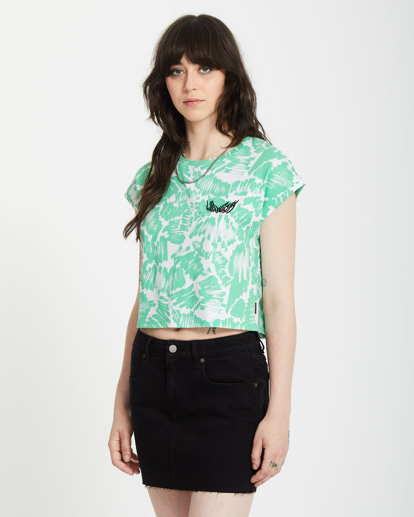 Camiseta Boxy Alix - JADE