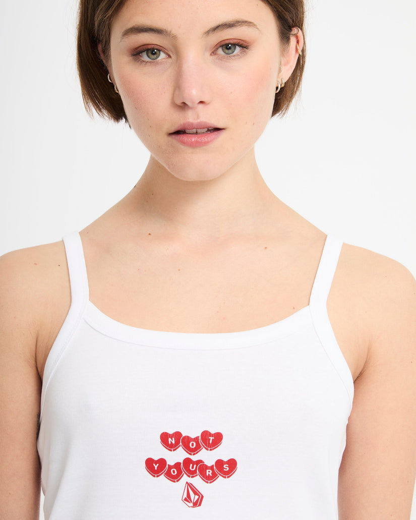 Trippin Tank Top - White