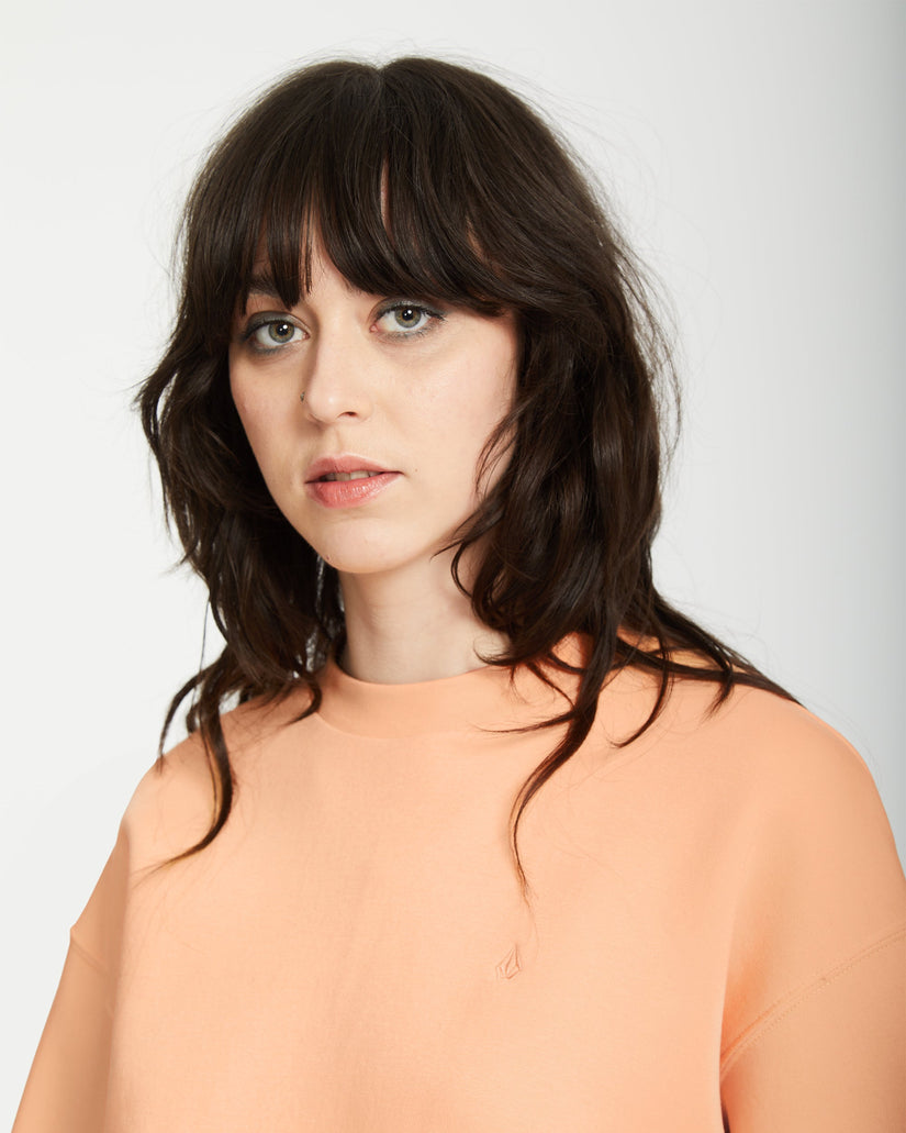 Sudadera Stone Heart Up - PALE PEACH