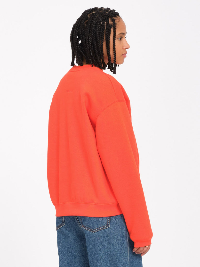 Sudadera Stone Heart Up - Bright Red