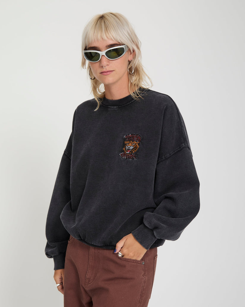 Ozzy Sweatshirt - Vintage Black