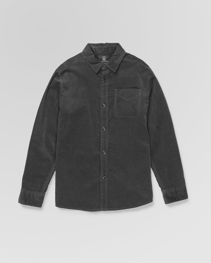 Zander Shirt- Asphalt Black - (KIDS)