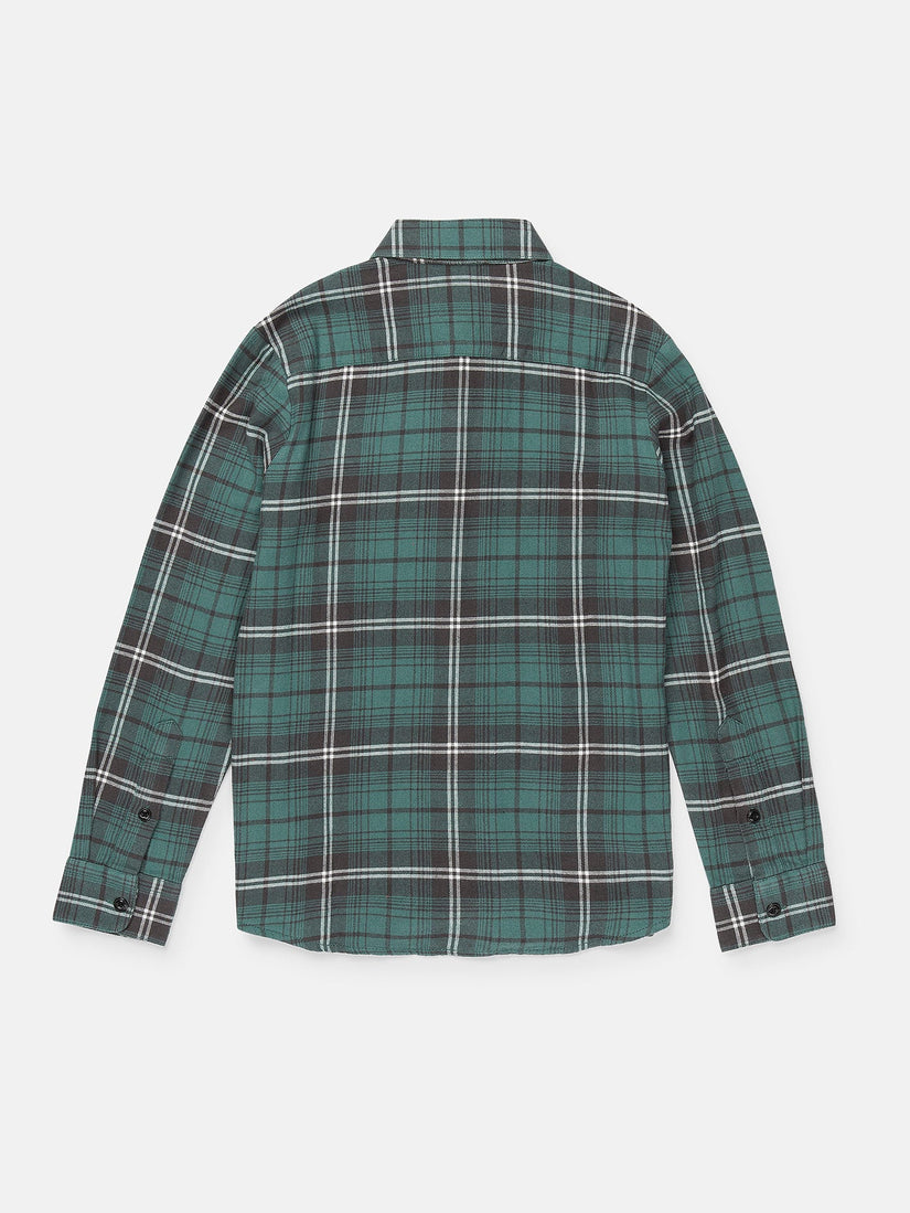 Camisa Caden Plaid - Sea Green - (NIÑOS)