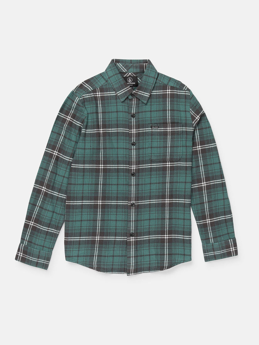 Camisa Caden Plaid - Sea Green - (NIÑOS)
