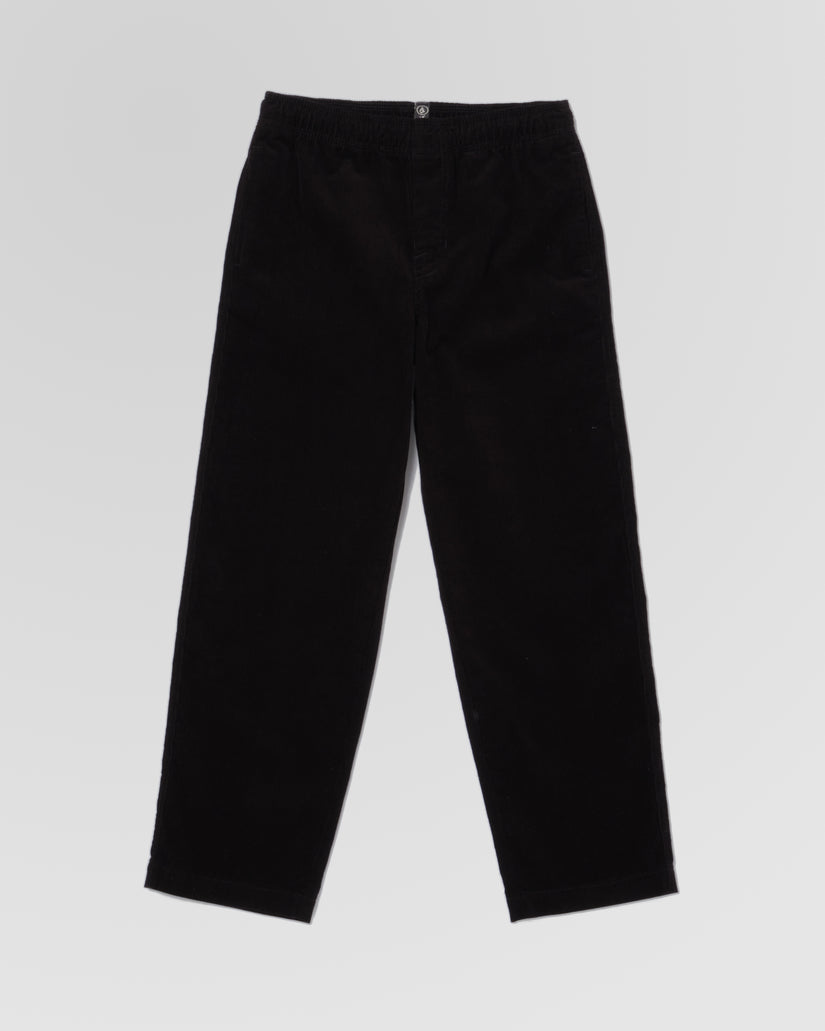Psychstone Elastic Waist Trousers - Black - (KIDS)
