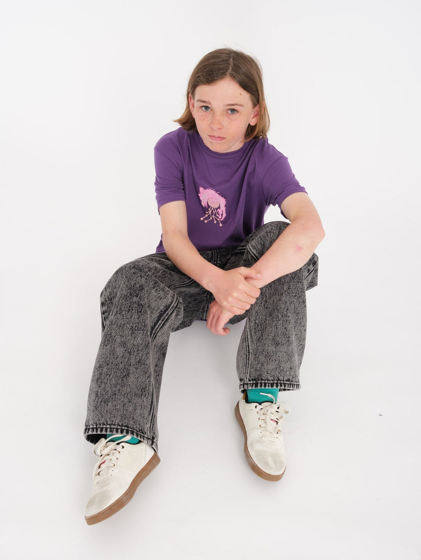 Pantalón vaquero Billow  - LIGHT ACID BLACK  - (NIÑOS)