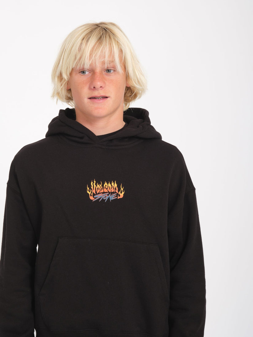 Trux Hoodie - BLACK - (KIDS)